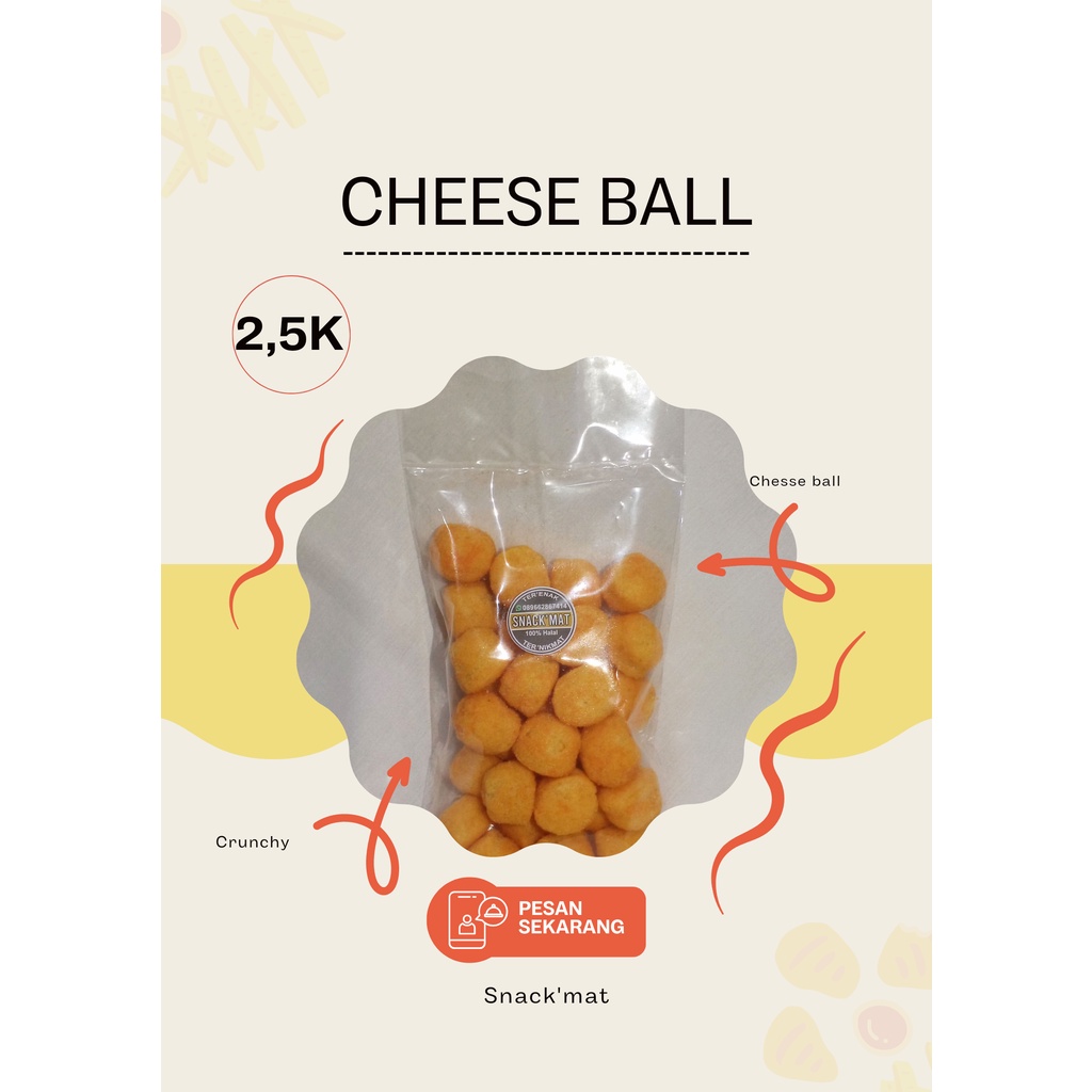 

Snack'Mat - Chiki Balls Cheese