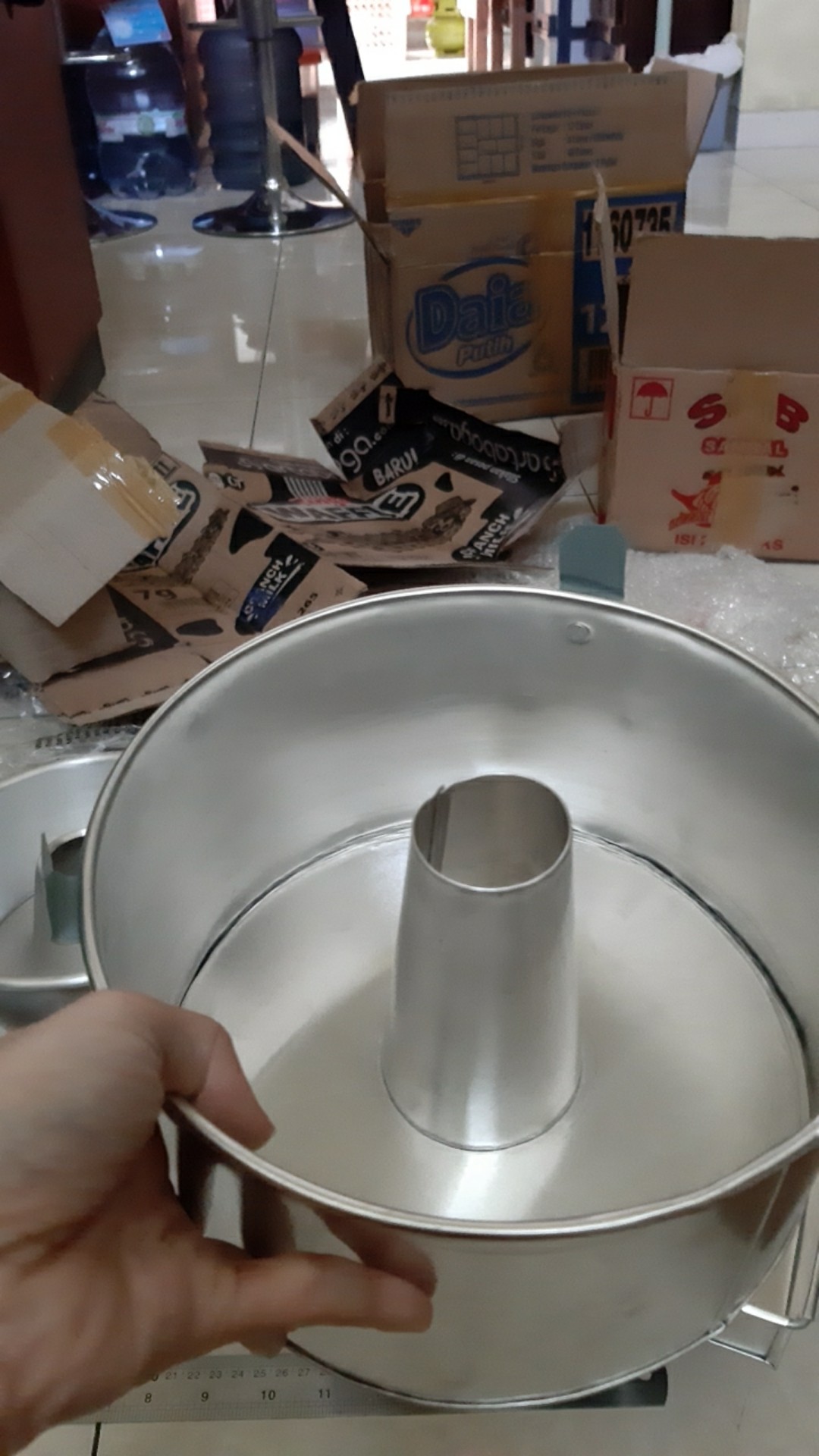 Loyang Chiffon Bulat  Lurus Tinggi 10 Cm