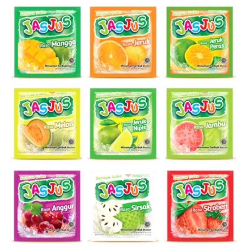 

TERMURAH !! JASJUS ALL VARIAN ISI 10PCS @8gram