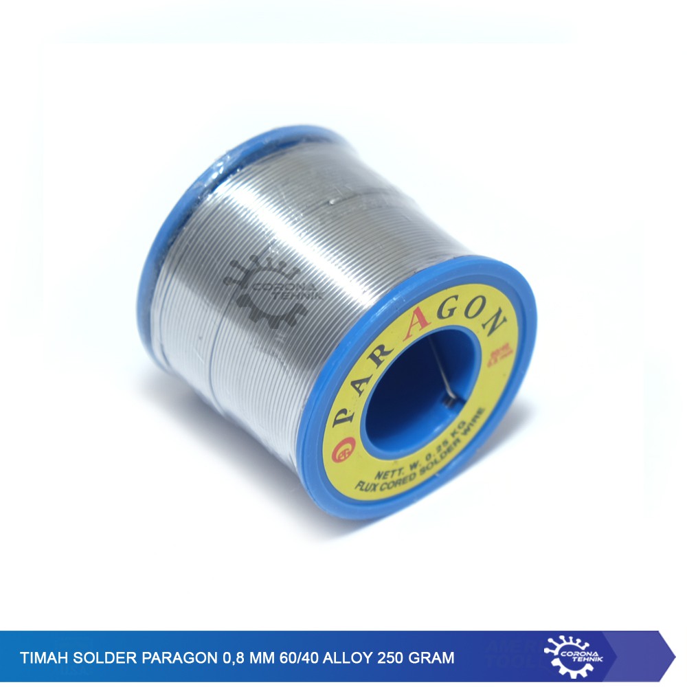 Timah Solder Paragon 0,8 mm 60/40 Alloy 250 Gram