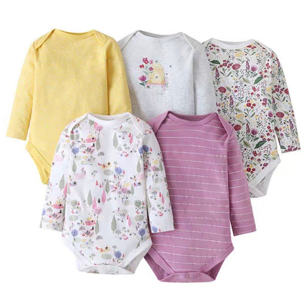 [ISI 5] 0-18bln PAKAIAN BAYI [Kualitas Impor] BAJU ANAK JUMPER JUMPSUIT ROMPER LAKI LAKI ZF i