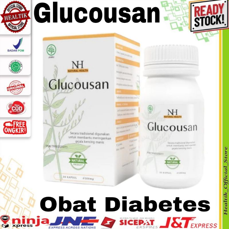 Glucousan Obat Kencing Manis Ramuan Herbal Diabetes