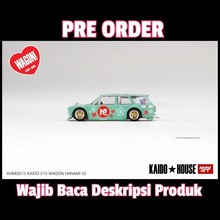 Mini Gt Minigt Kaido House 013 Datsun 510 Blurbird Wagon Hanami V2