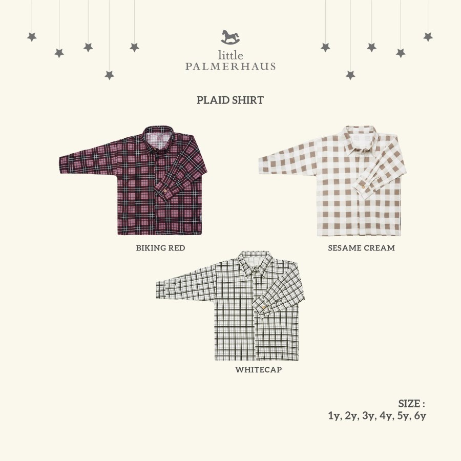 Little Palmerhaus - Plaid Shirt Top Boy (Kemeja Anak)