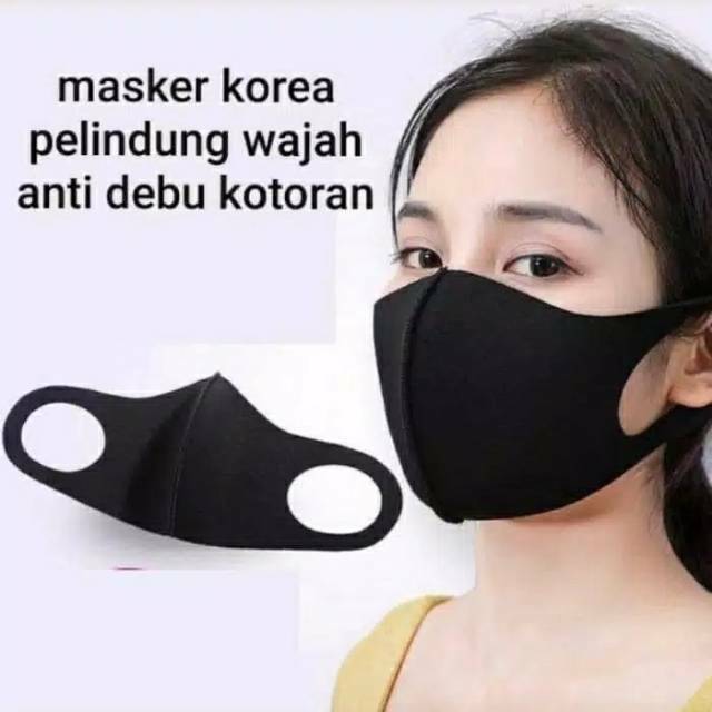 Bestseller Masker Kain Korea Masker Scuba Termurah Pelindung Debu