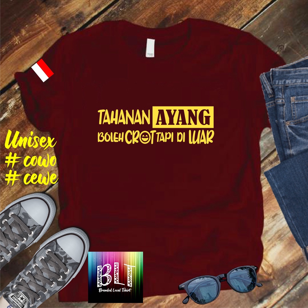 COD PROMO DISKON HAHA../KAOS NEW DEPAN BENDERA TAHANAN AYANG  BOLEH CROT TAPI DI LUAR /KAOS EKSPRESI/KAOS HITS/KAOS BANDUNG/KAOS MURAH/KAOS DISTRO