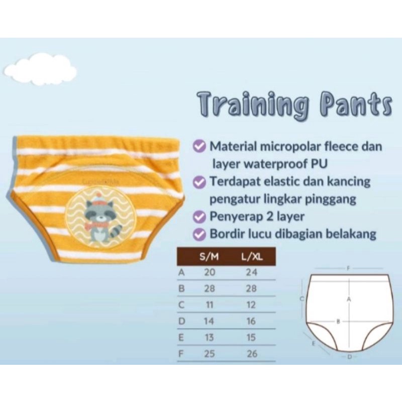 Preloved CuddleMe Adjustable Training Pants