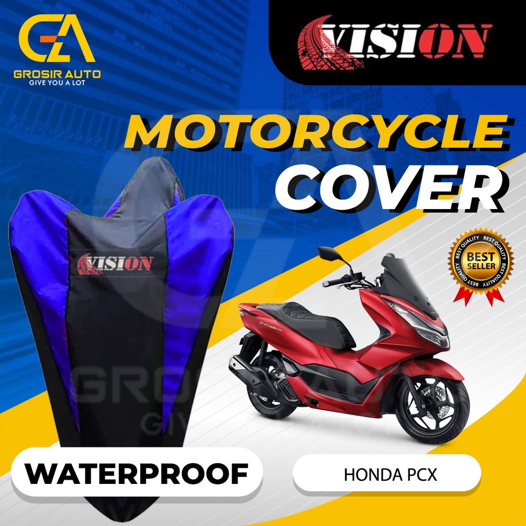 Sarung Motor PCX Waterproof Vision / Cover Selimut Penutup Sarung Mantel Motor Vision