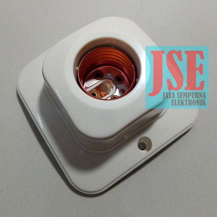 Fitting Plafon Kotak Bulat BROCO / BROCO Fitting Plafon 1211