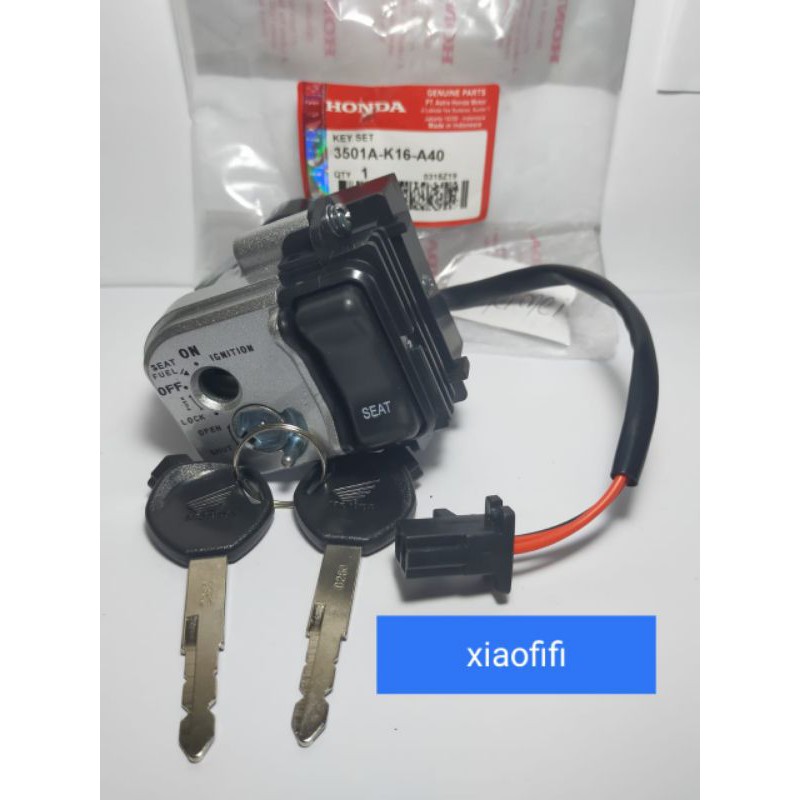 kunci kontak Scoopy  fi 2013- 2015 starter kasar PNP PCX 125 cbu