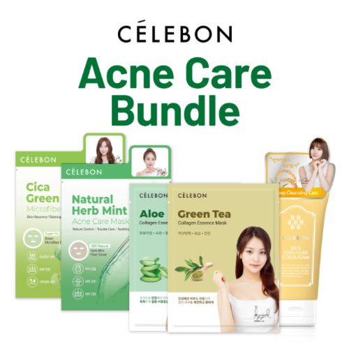 Celebon Cica Green Microfiber Mask