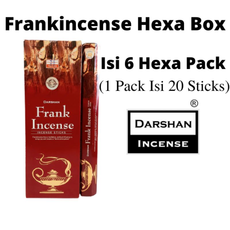 Dupa Hio India Darshan Frankincense Hexa Box