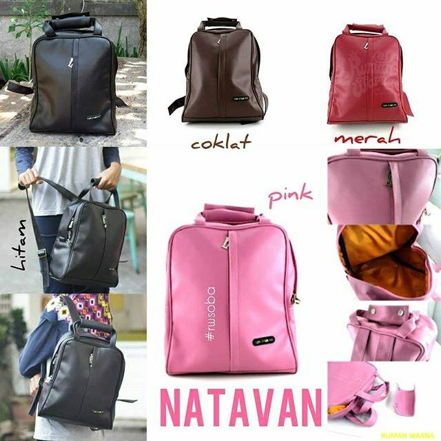 BagCorner - TAS RANSEL M NATAVAN RUMAH WARNA