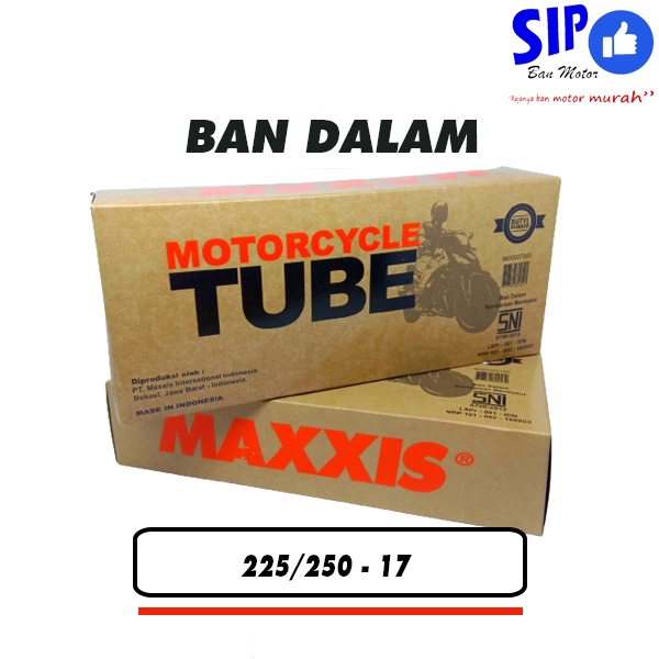 Ban dalam Maxxis 225 250 17 / 70 90 17 untuk motor bebek