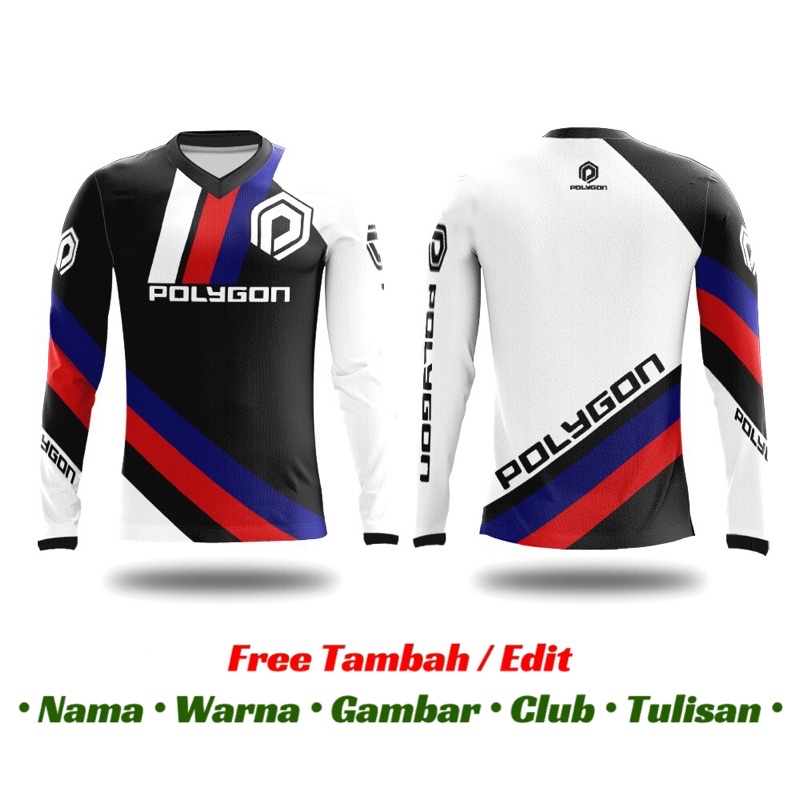 Jersey Sepeda Custom | Baju Sepeda | Kaos Sepeda | Sepeda MTB Mountain Bike | POLYGON