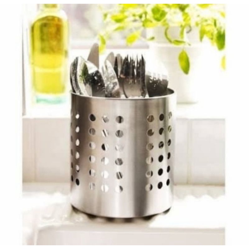 Tempat Sendok Stainless Steel Besar