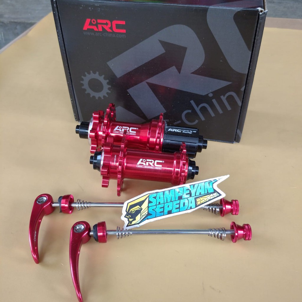 Hub Freehub ARC MT006 32H 32 Hole Merah