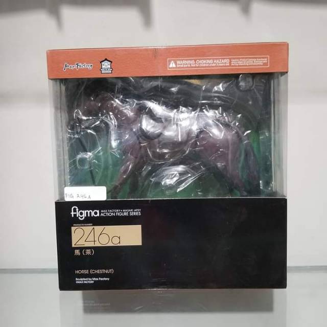 Mainan action figure
Figma kuda coklat 246a horse brown
Recast
tinggi sekitar 6 inch