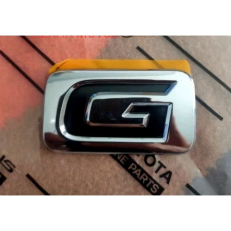 Emblem tipe G Innova portuner original