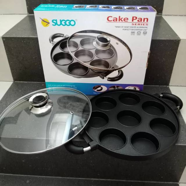 Cetakan Kue 8 Lubang Datar Suggo - Cetakan Martabak Mini Suggo