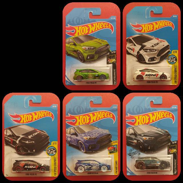 Hot Wheels Ford Focus RS