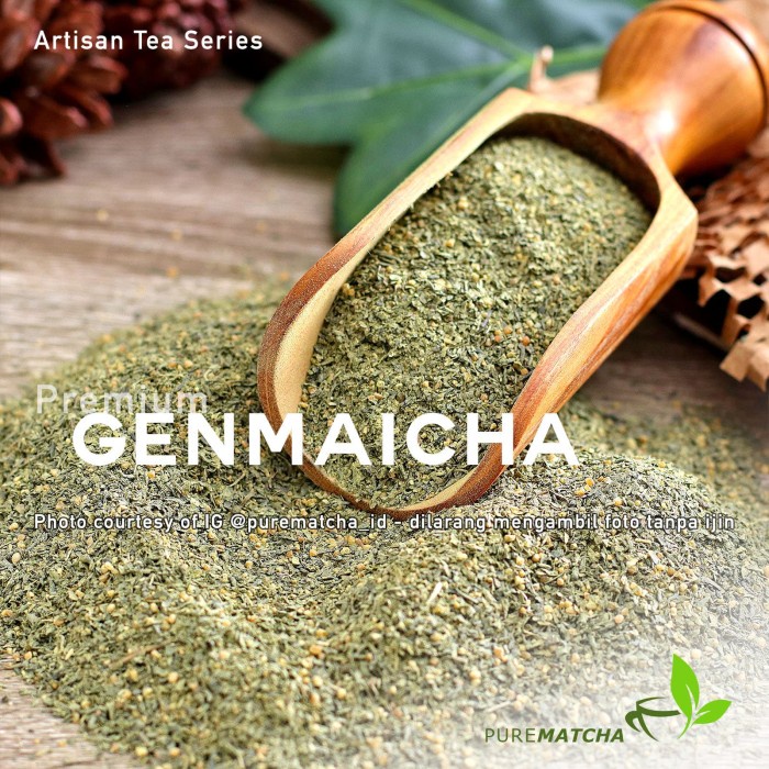 

B06 Artisan Tea Cafe - Premium Genmaicha Green Tea Japanese Horeca 50G Gg054S