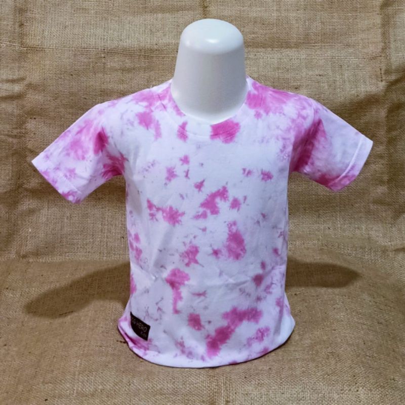 kaos anak distro murah tie dye uk : 2-10tahun