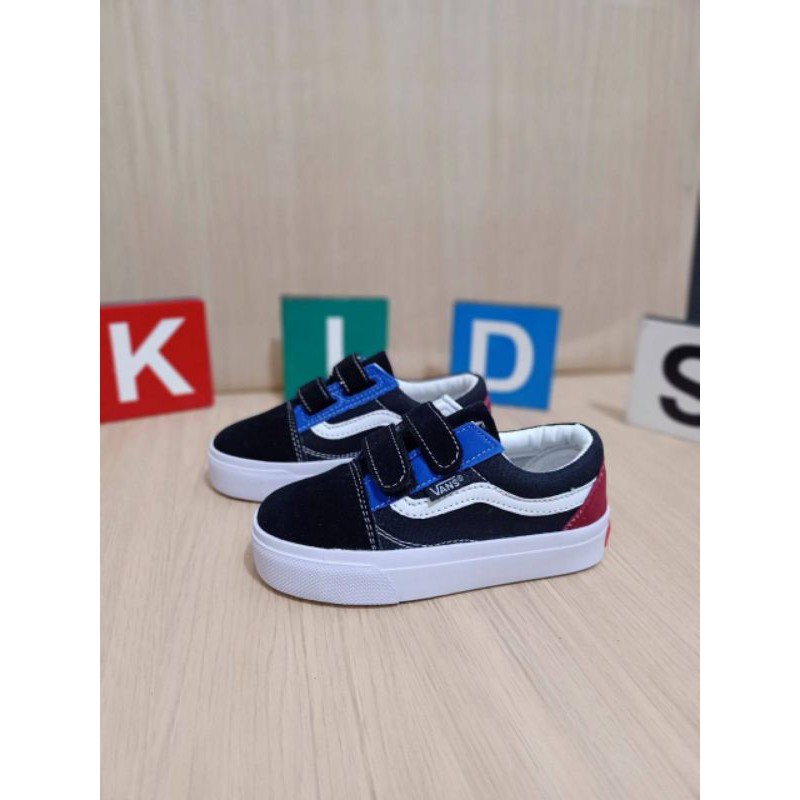 SEPATU ANAK VANS OLDSKOOL PEREKAT PREMIUM HIGH QUALITY SEPATU SNEAKERS ANAK