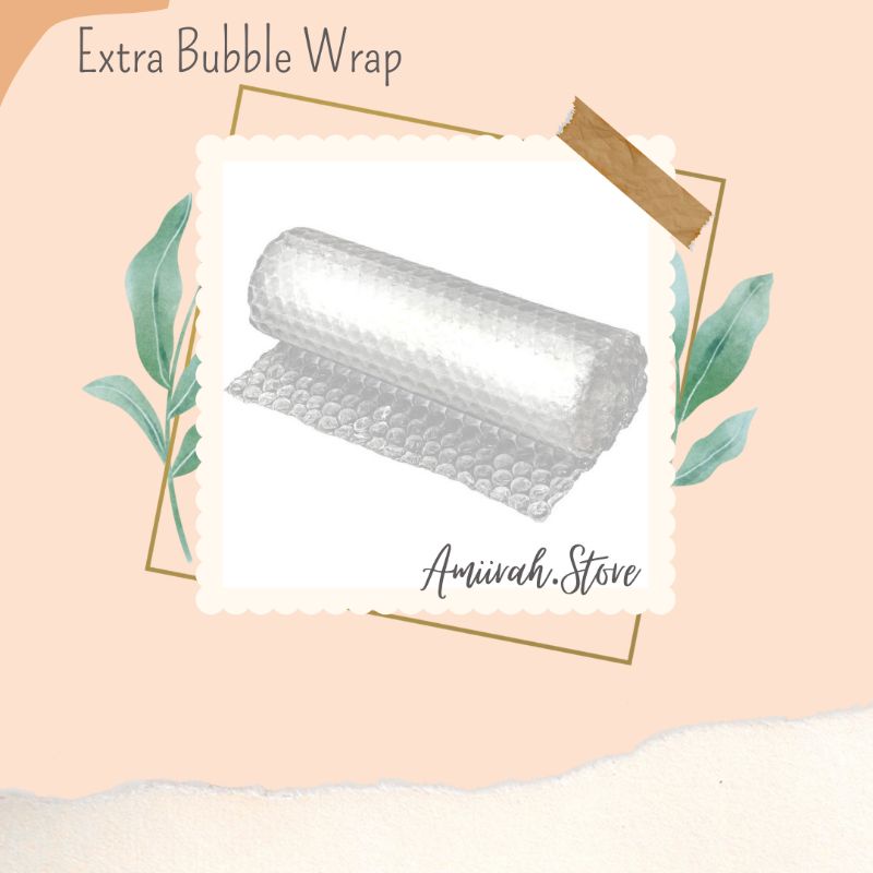 

BUBBLE WRAP ❤ EXTRA BUBBLE WRAP Untuk Tambahan Packing