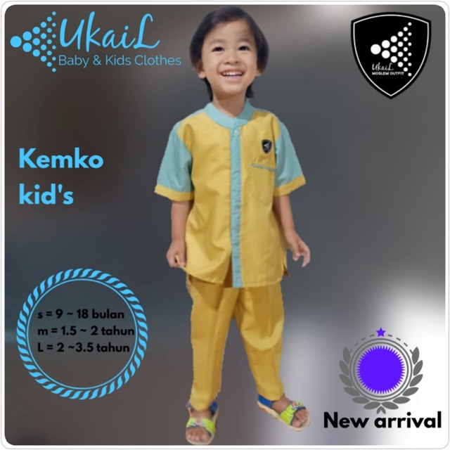 KEMEJA KOKO ANAK - stelan muslim anak laki-laki | baju muslim anak