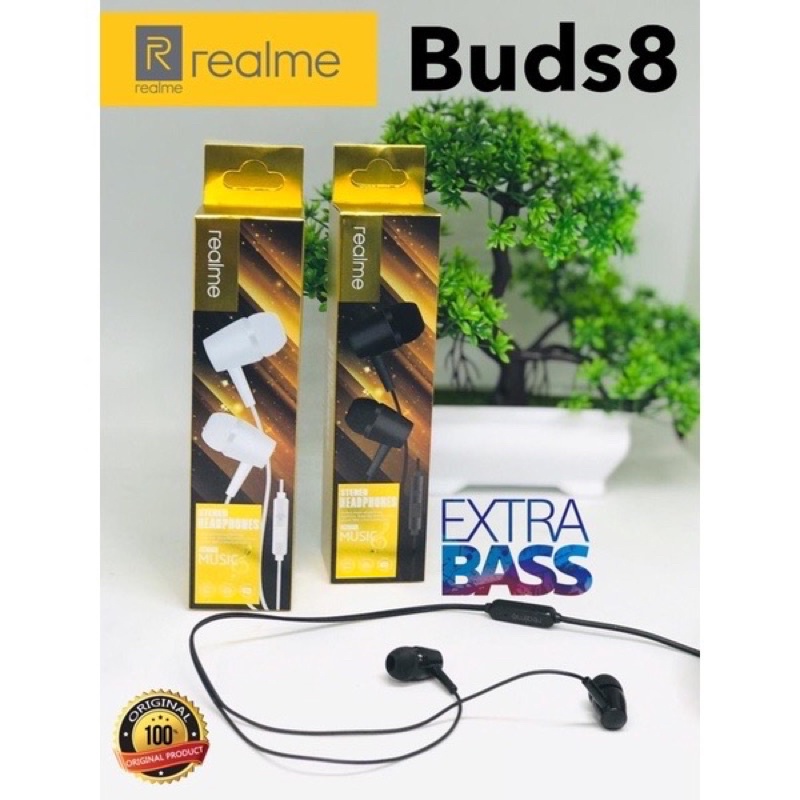 GROSIR HANDSFREE REALME BUDS8 EXTRABASS