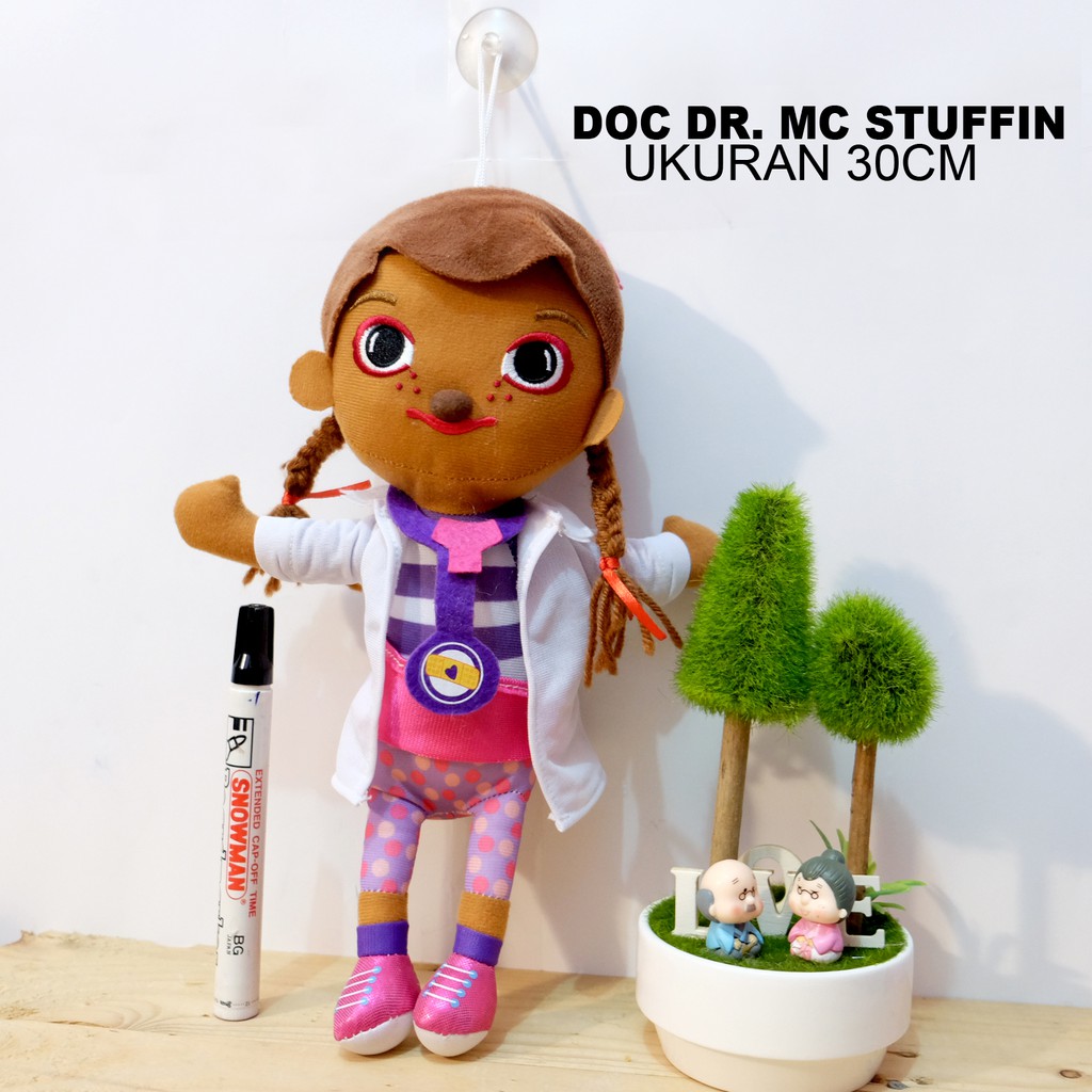 Boneka doc dr. stuffin boneka dokter doktor 30cm