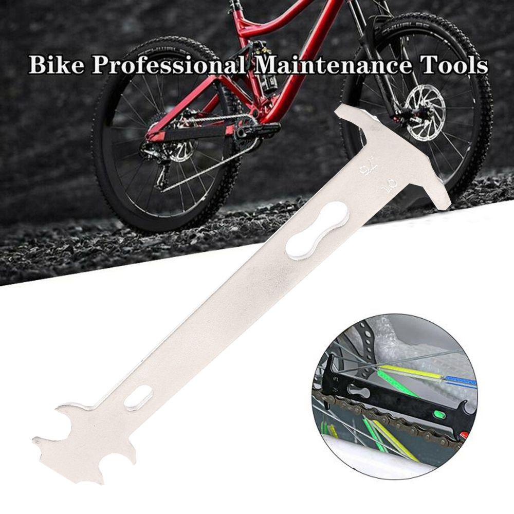 R-FLOWER Bike Chain Checker High Quality Bicycle Repair Pengukur Pemeliharaan Sepeda Check Ruler