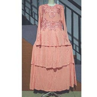 Gamis Pinkdose import Ori Ld 105 Pb 140