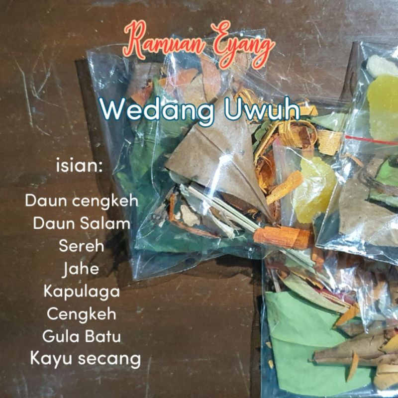 

Wedang Uwuh Paket ekonomis dengan Asli Jahe merah