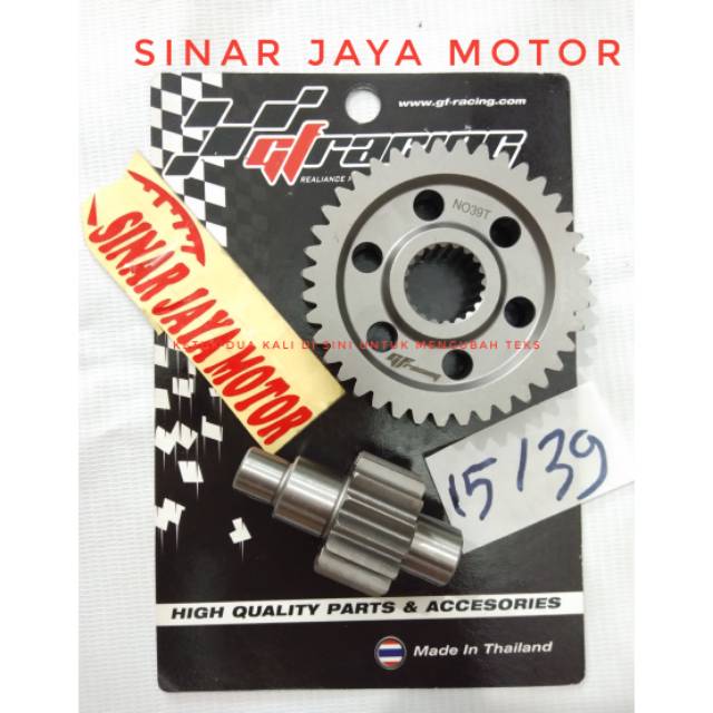 Gigi rasio mio nouvo 15/39 gf racing 1set ori