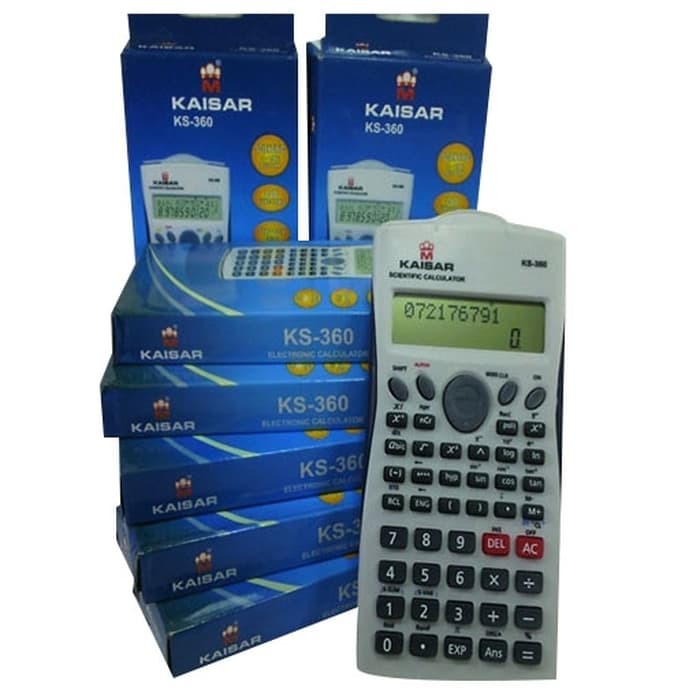 

POPPURI SHOP - CALCULATOR SCIENTIFIC / KALKULATOR KAISAR KS-360