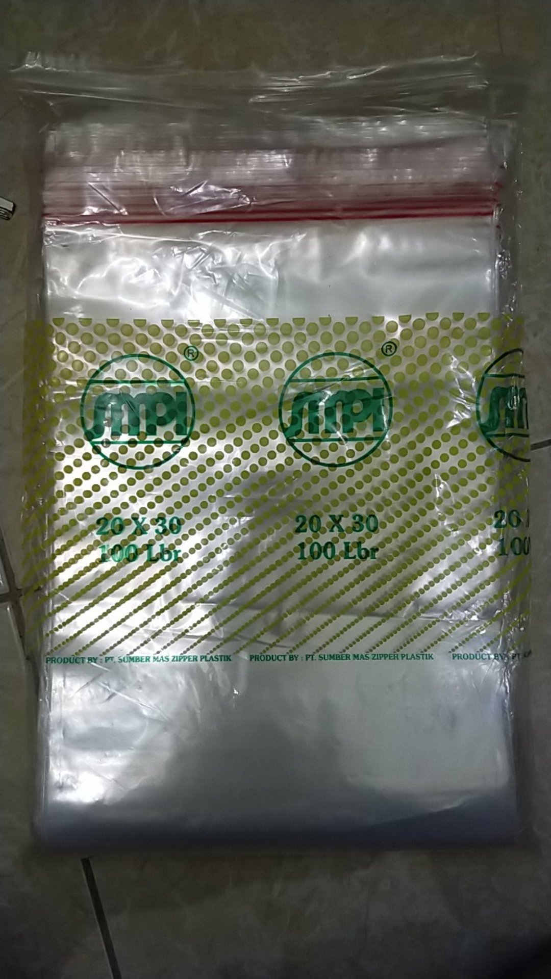 Plastik Klip 20x30 Smpi (100 Pcs)