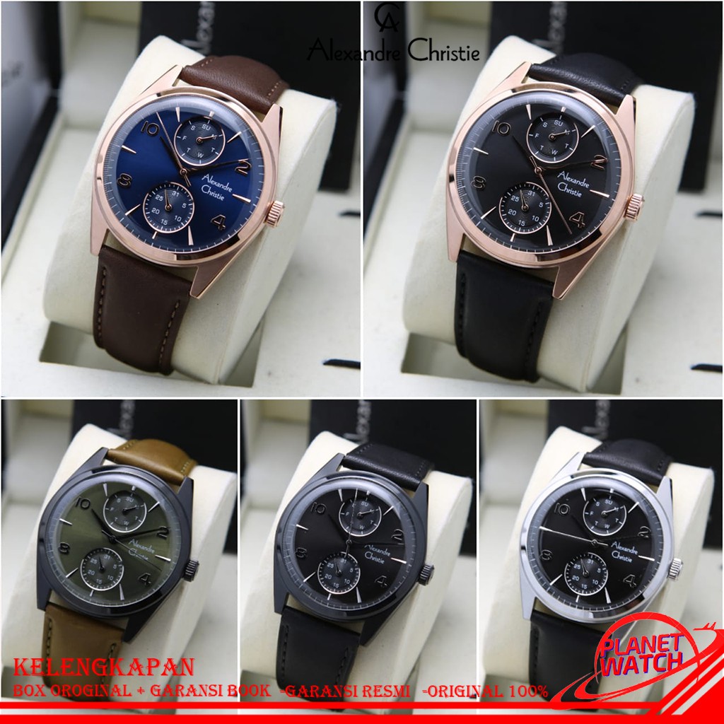 ALEXANDER CHRISTIE PRIA ORIGINAL JAM TANGAN ALEXANDRE CHRISTIE PRIA JAM ALEXANDER CRISTIE AC 6579