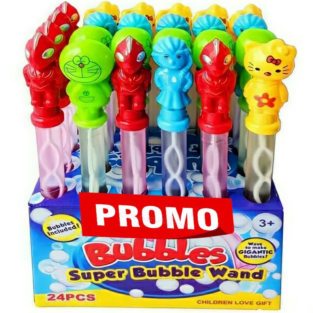 Bubble Stick / Gelembung Sabun Karakter Tiup Balon BerKarakter SNI Murah sh 673