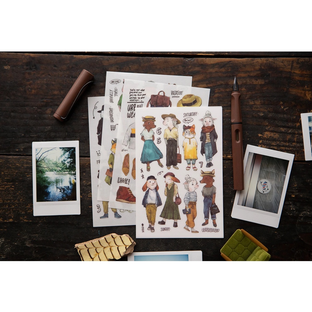 

OURS Print-On Stickers Urban Wears