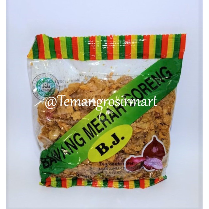 

Bawang Merah Goreng BJ 100 gram / Bawang Goreng B.J