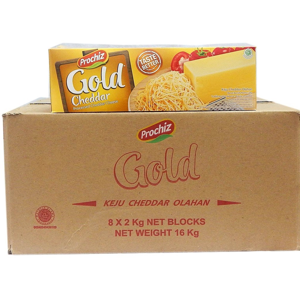 

Keju Prochiz GOLD 2 KG / Keju Cheddar