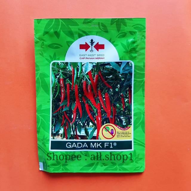 Benih Cabe Cabai Besar GADA MK F1 10 gram Cap Panah Merah