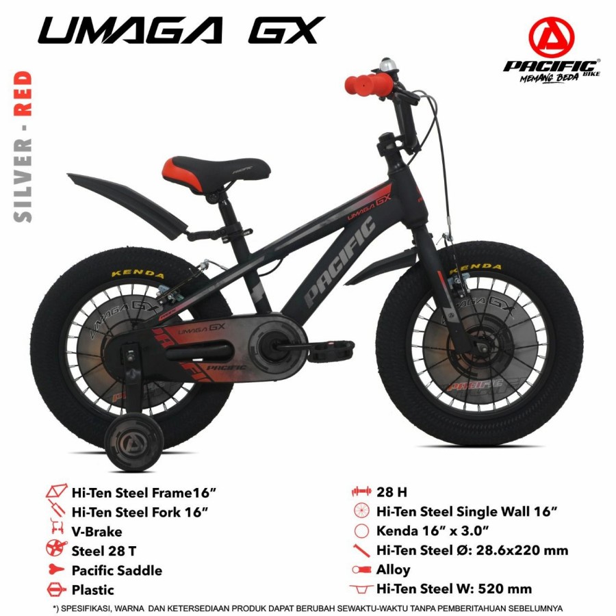 Sepeda Anak Pacific BMX UMAGA GX 16 Inch Garansi SNI-2