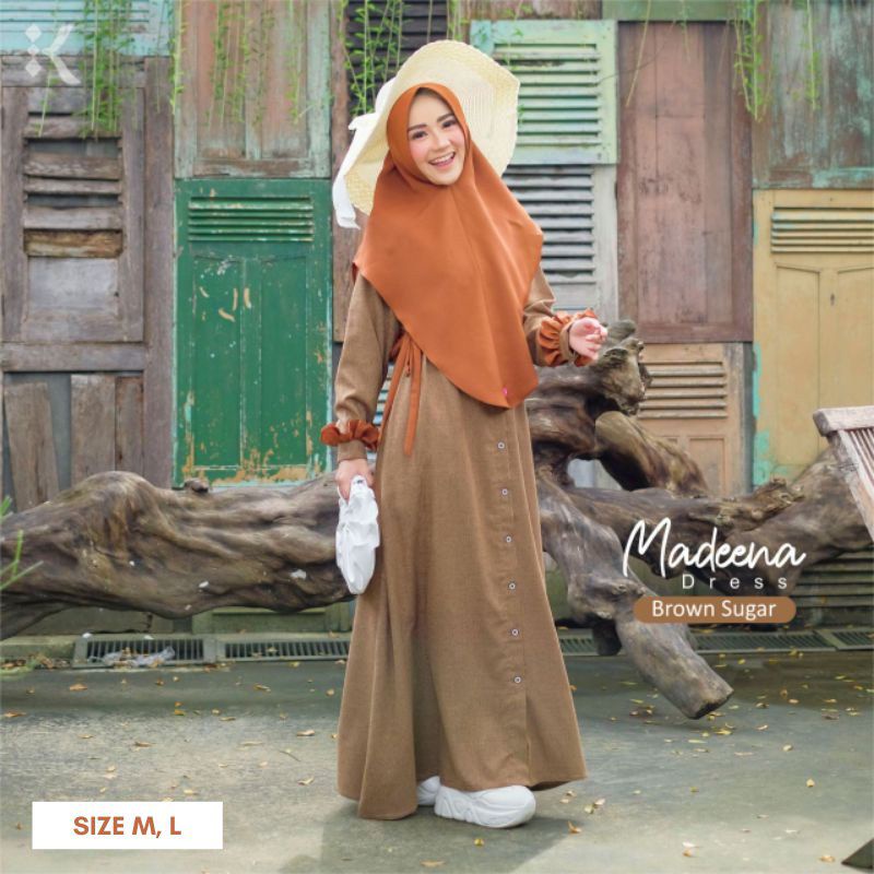 MADEENA DRESS BY KHALILAH HIJAB