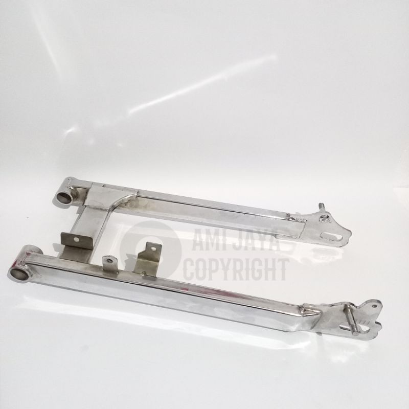 Fork Swing Arm Arem Lengan Ayun yamaha RX King Model Standart Crom Hitam Tebal Murah-3