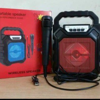 PROMO portable speaker / speaker plus mic / mic Bluetooth / speaker mic