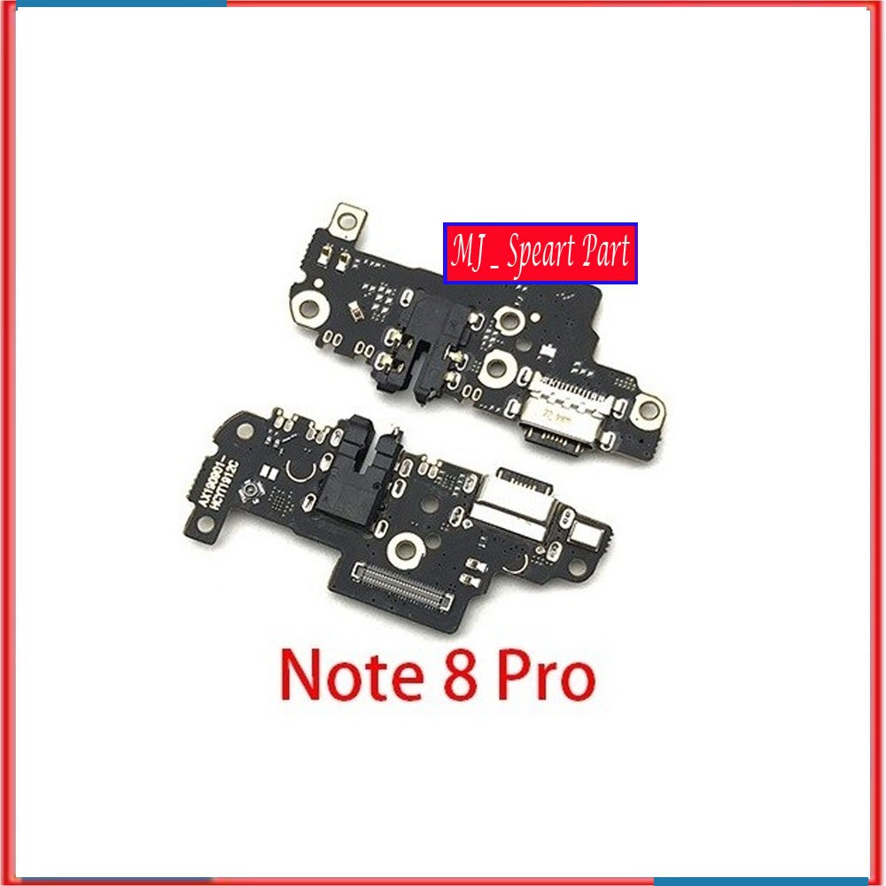 Flexible Konektor Charger Redmi Note 8 Pro Original