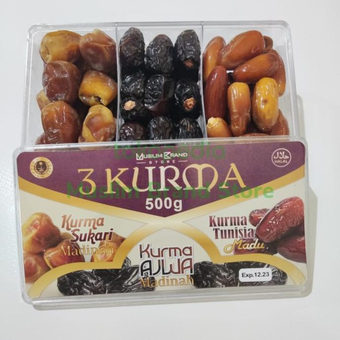 

Tiga Kurma Sukari Ajwa Tunisia Madu 500Gr Fresh Pwjp_Qy14Z